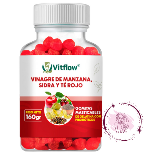 🍎 Gomitas Masticables de Vinagre de Manzana Vitflow 🍏